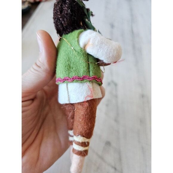 heart felt cannon Jack beanstalk ornament falls RARE Xmas unique tree - Picture 8 of 9